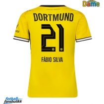 Borussia Dortmund Fabio Silva #21 Hjemmedrakt Dame 2026-27 Kortermet